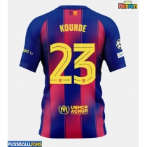 Barcelona Jules Kounde #23 Heimtrikot 2025-26 Kurzarm